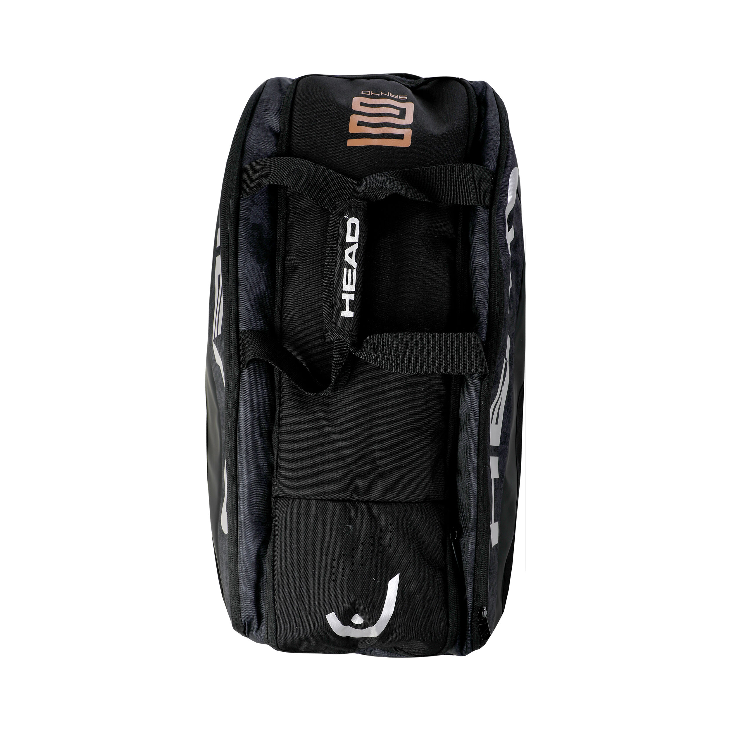 Alpha Sanyo Monstercombi Padelschlägertasche - Schwarz