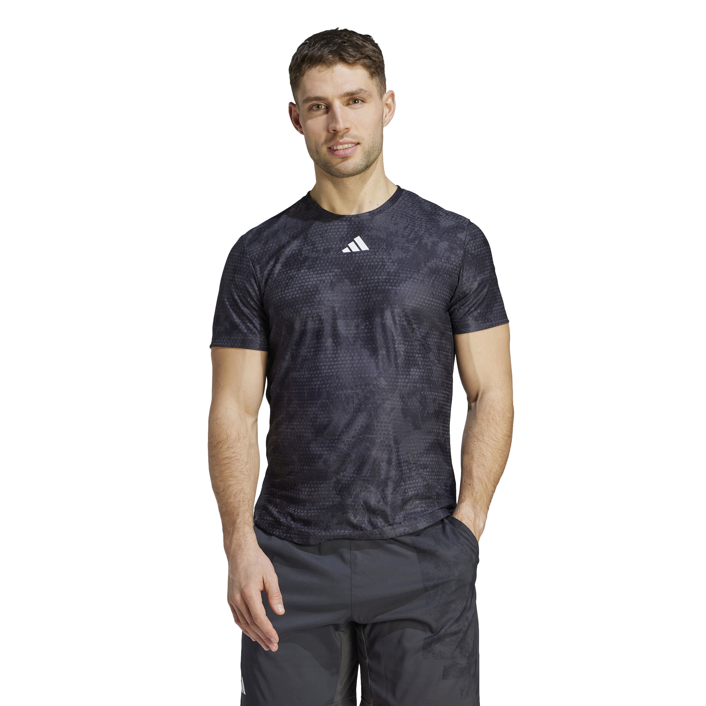 Paris Freelift T-Shirt Herren - Dunkelgrau, Schwarz