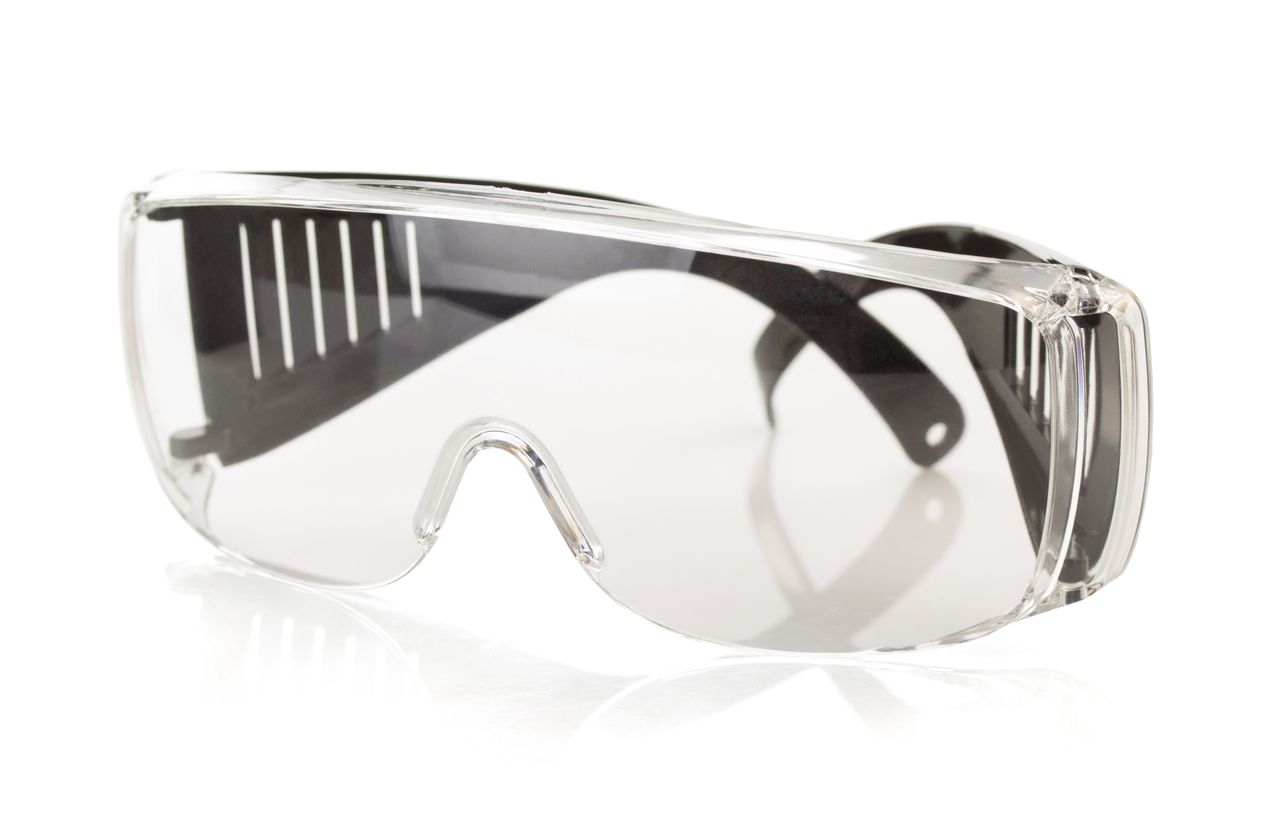 Viwanda extragroße Schutzbrille Sicherheitsbrille Laborbrille auch geeignet als Überbrille zum Schutz Ihrer Augen