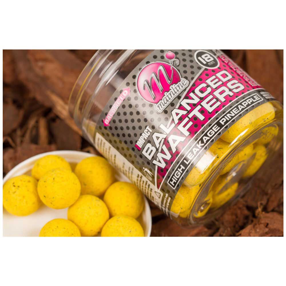 Mainline High Impact Balanced Wafters Carp H/L Pineapple
