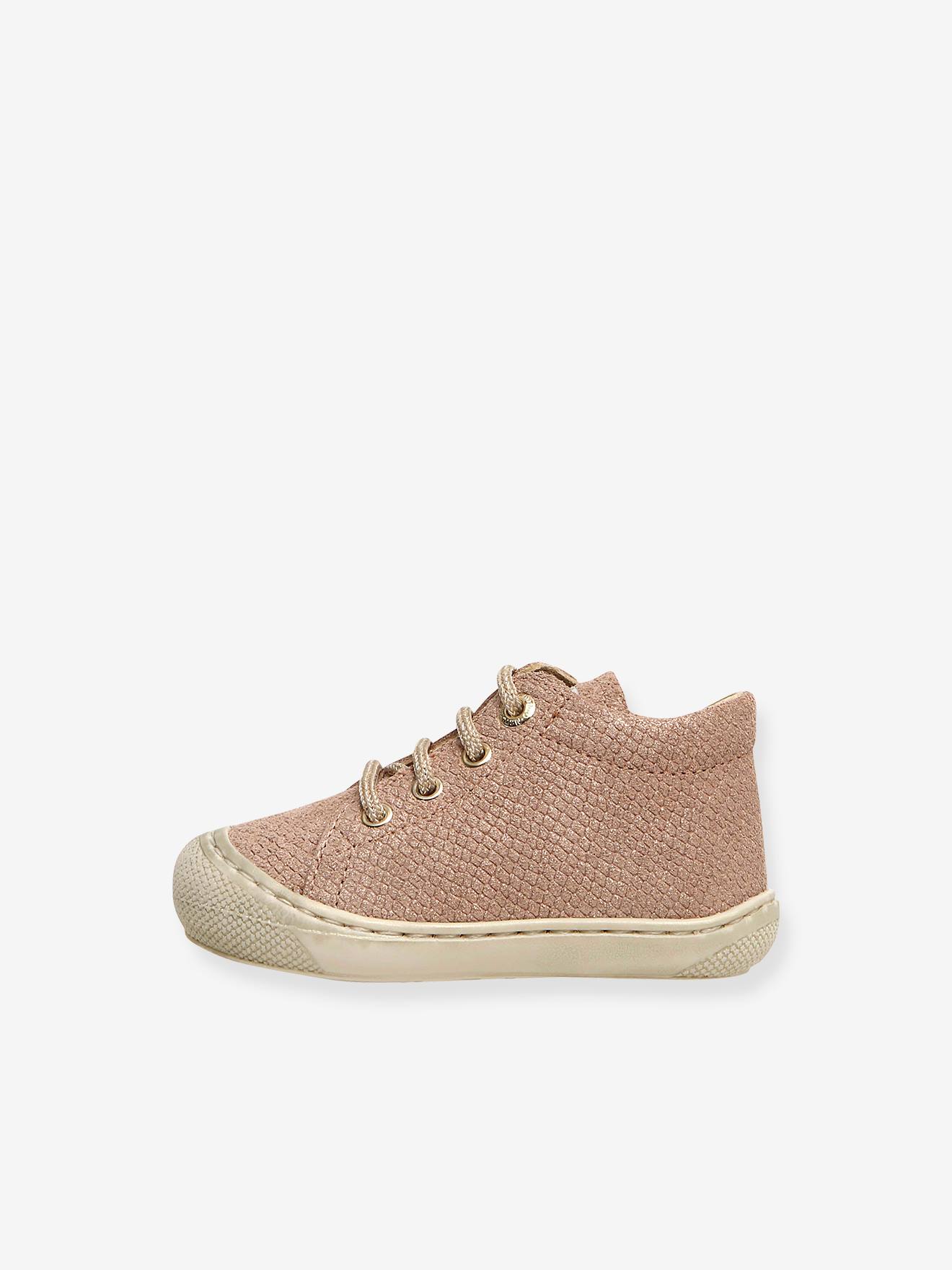 Naturino Baby Lauflern-Boots mit Schnürung Cocoon NATURINO - rosa