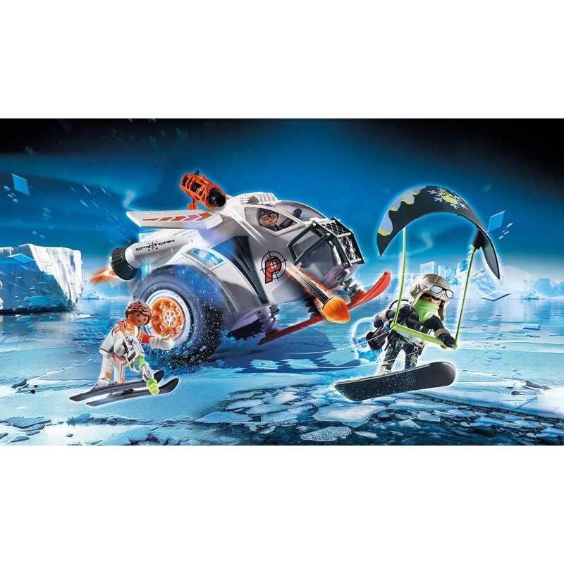 70231 Véhicule des neiges de la Spy Team Playmobil Top Agents