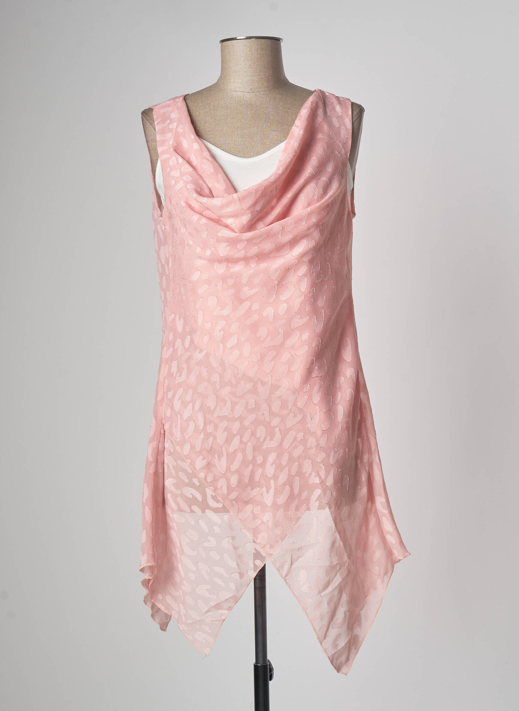 Multiples Tuniquesansmanche Femme couleur rose