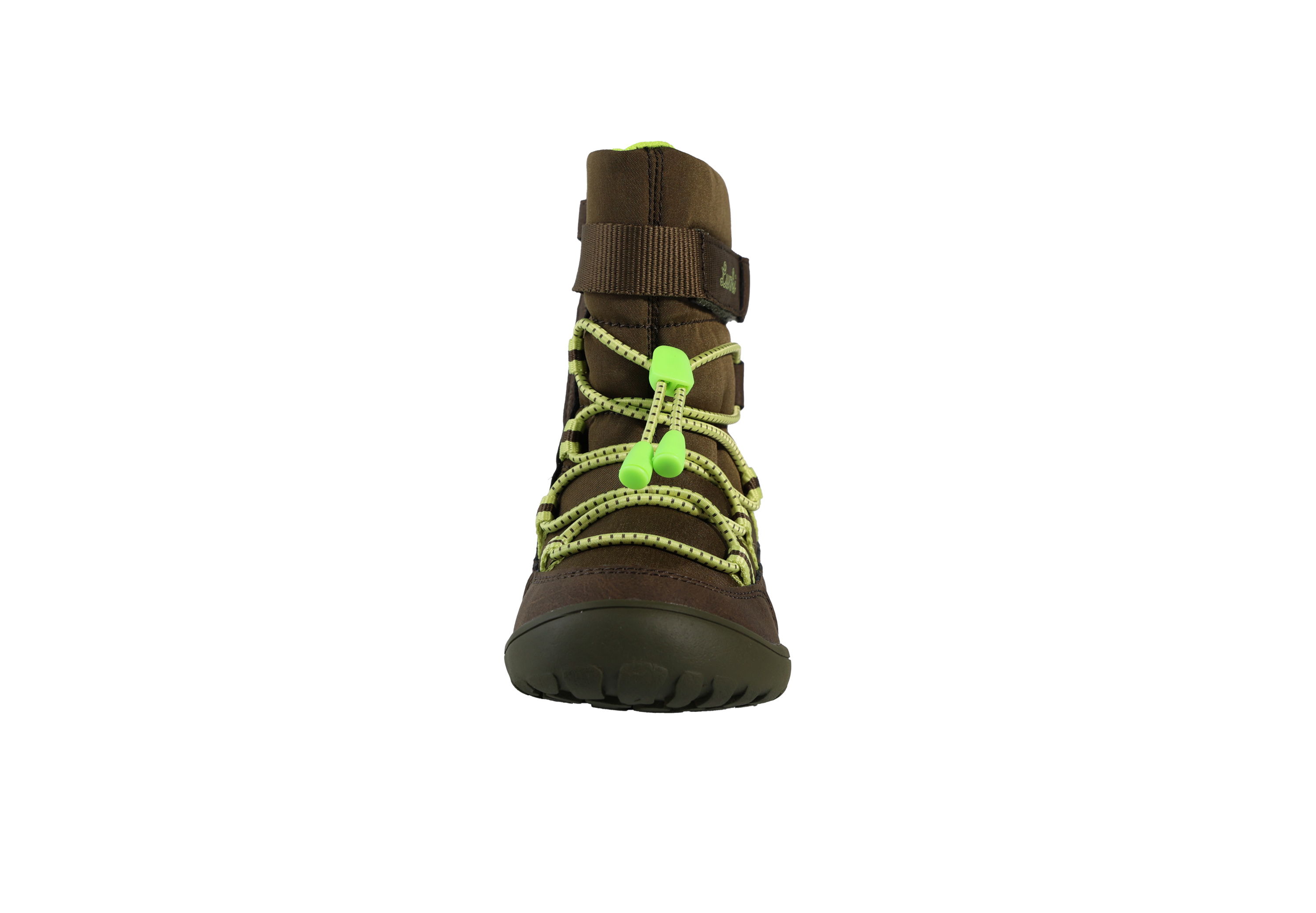 Lurchi Stiefelette Jace-TEX Barefoot - khaki-lime