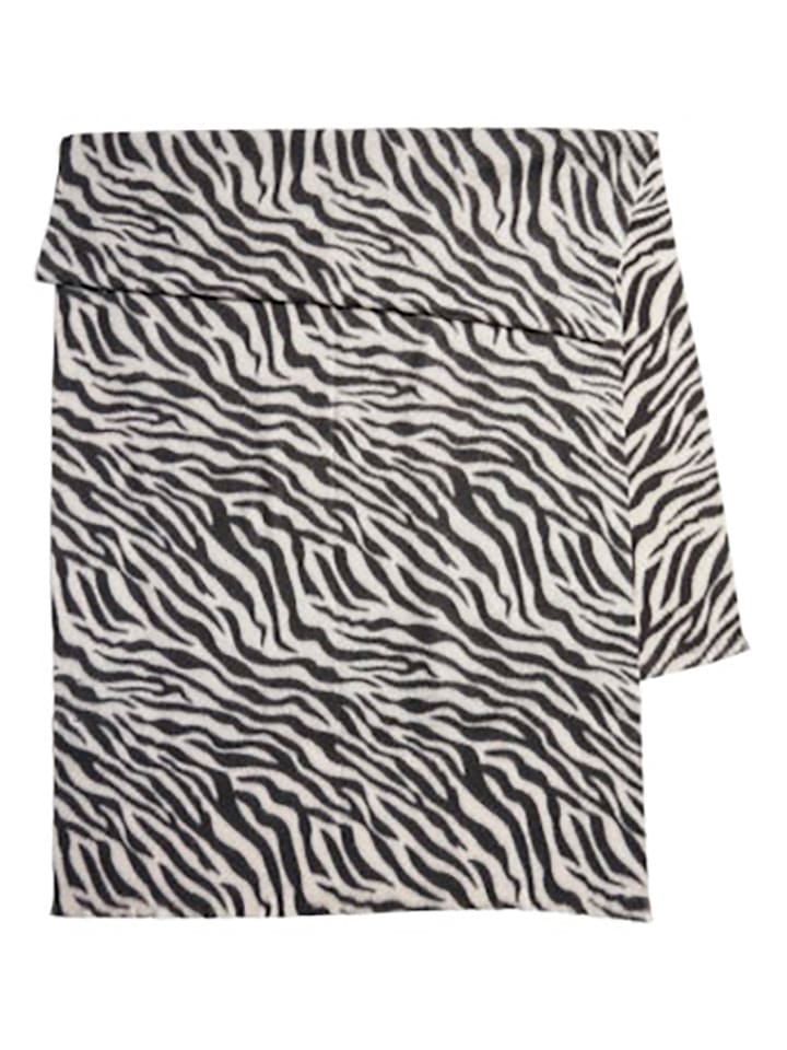 Pieces Schal in Creme/ Schwarz - (L)200x (B)70cm günstig kaufen onesize