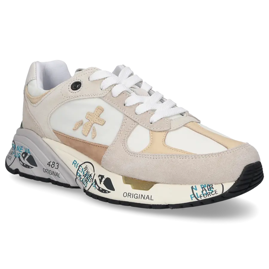 Premiata - Sneaker low MASED Kalbsleder - beige