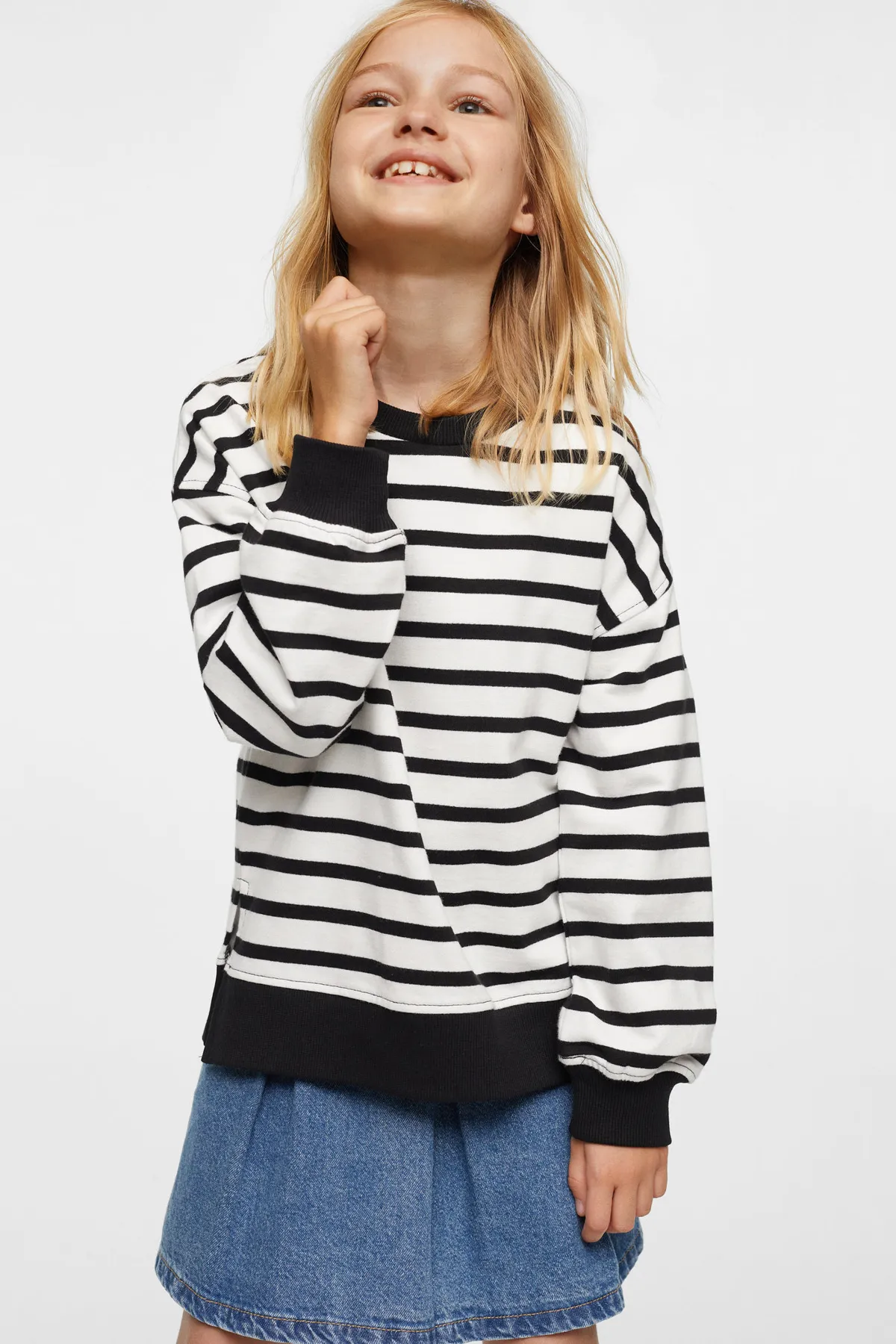 MANGO Kids  37072509 Pullover und Strickjacken Off White