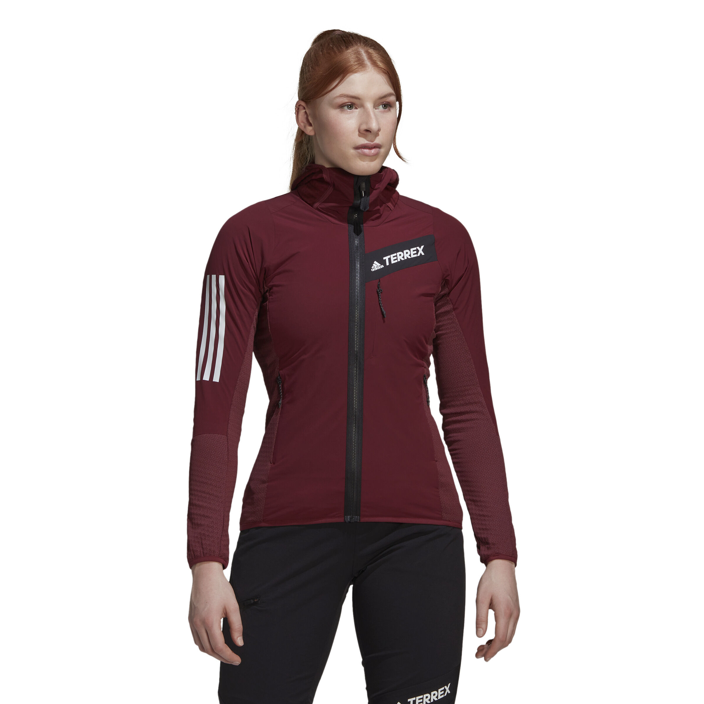 Terrex Flooce Laufjacke Damen - Rot