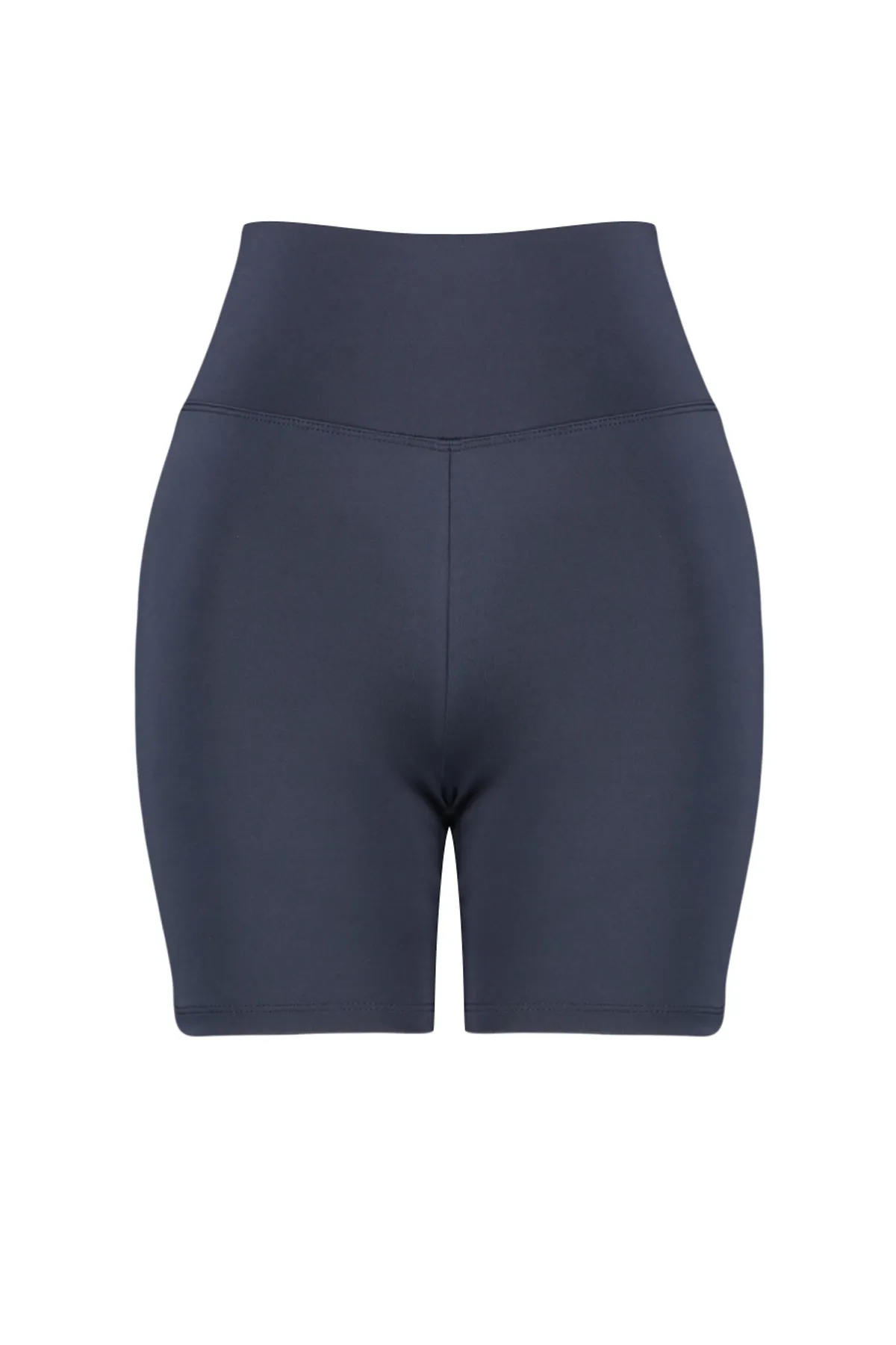 Trendyol Collection  Anthrazitfarbene, elastische Push-Up- und Extra-Paar-Strick-Sportshorts/kurze Leggings THMSS24TY00038