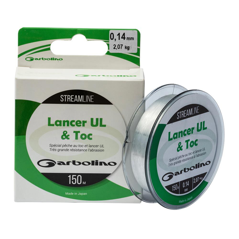 Transparent co-polymer nylon Garbolino STREAMLINE TOC-MONO 150m