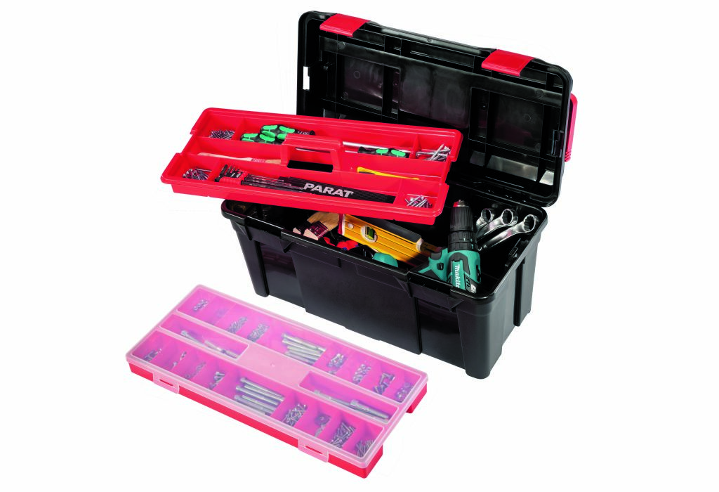 Parat 5.813.000.391 Profi-Line tool box with removable insert tray