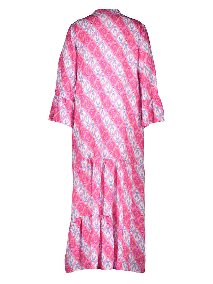 miss goodlife Kleid in Hellblau/ Pink günstig kaufen