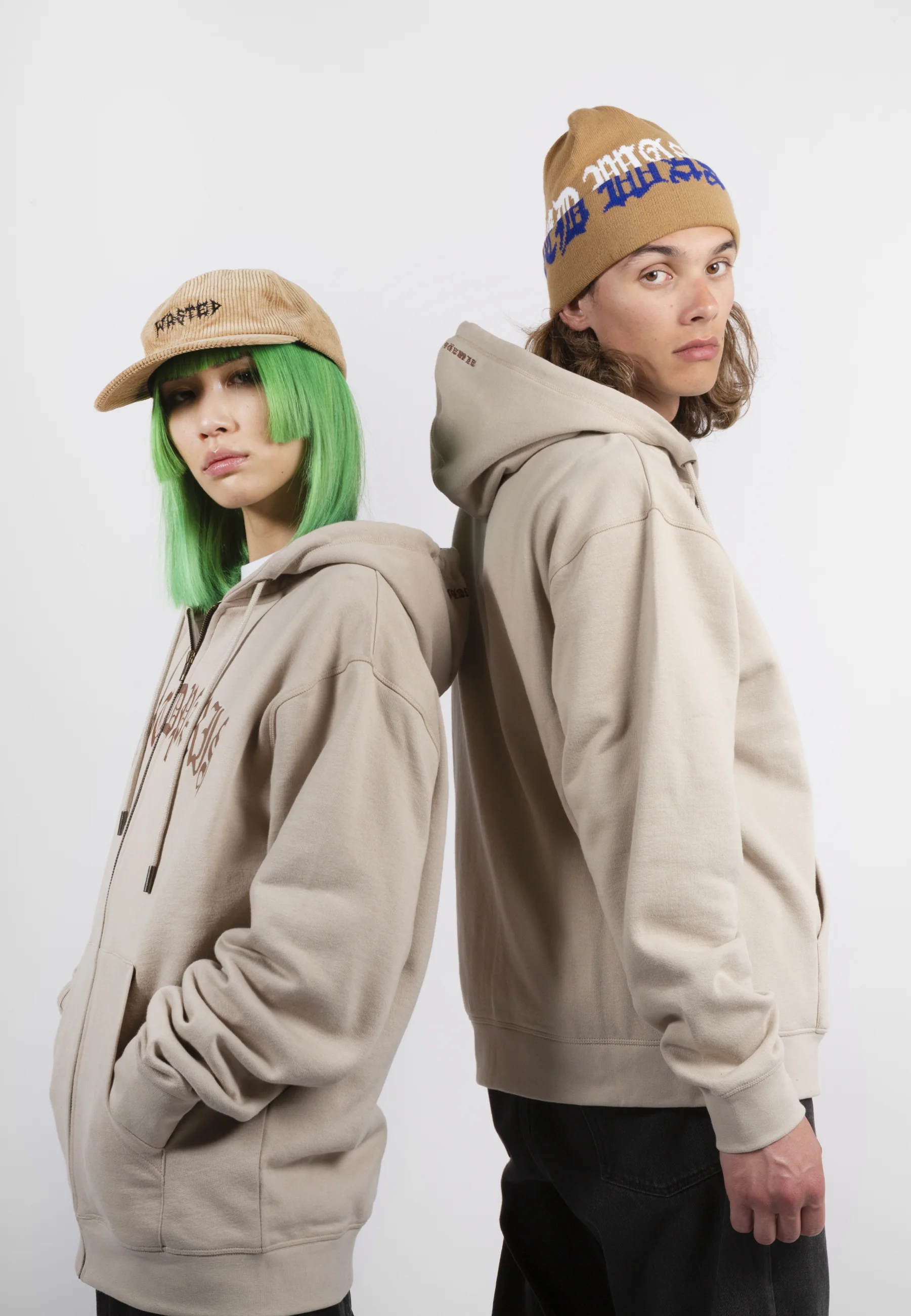 Wasted Paris Sudadera con capucha unisex con cremallera Kingdom - Sudadera con cremallera