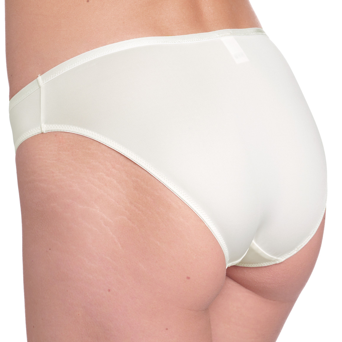 Damen Slip mit Spitzeneinsatz