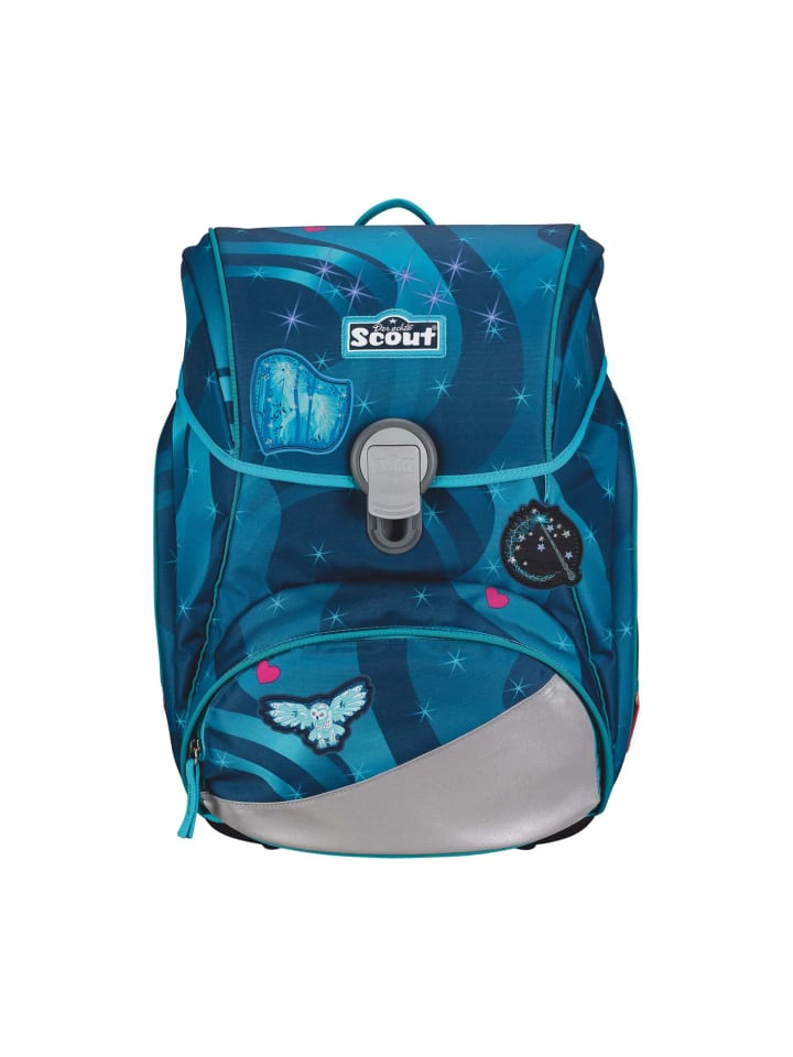 Scout Scout Alpha Schulranzen-Set 4 teilig Exklusiv LED Heaven günstig kaufen onesize