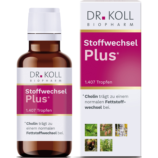 STOFFWECHSEL PLUS Dr.Koll Gemmo Komplex CholinZink  50 ml  Tropfen
