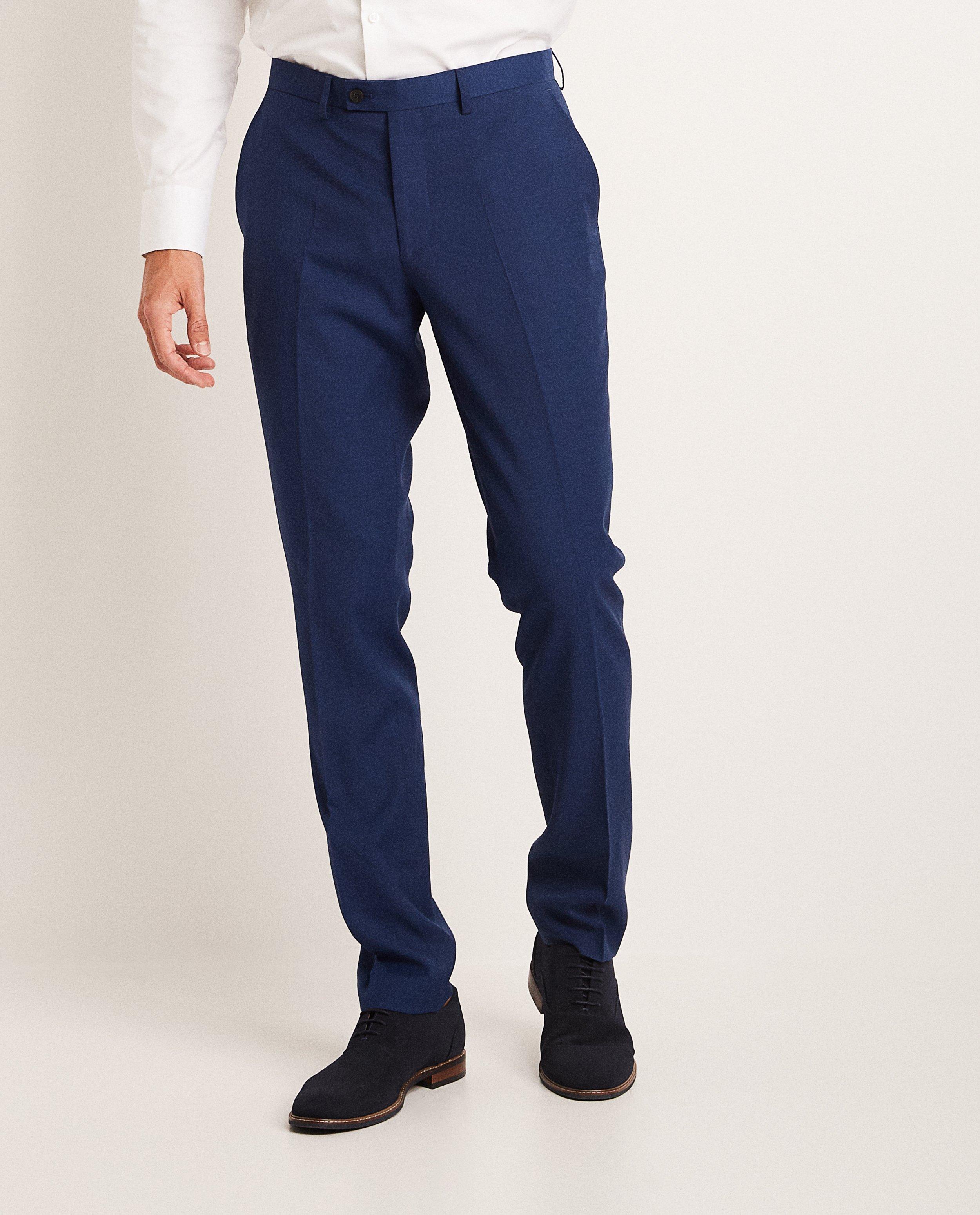 Pantaloni de costum JBC Blue albaștri