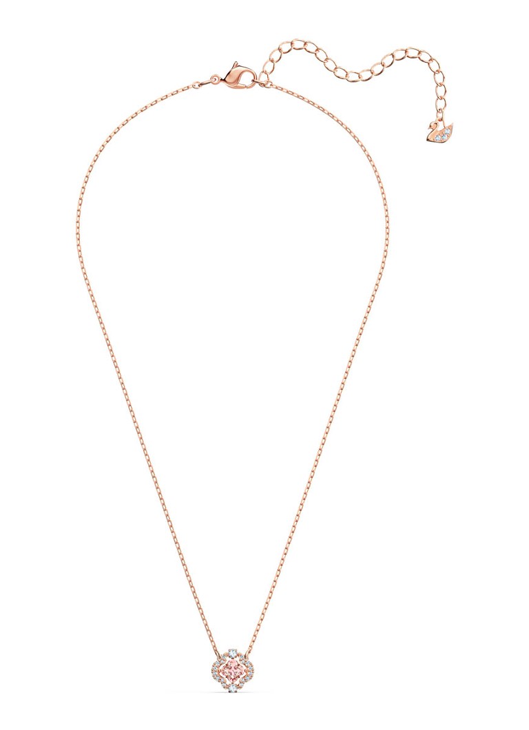 Swarovski  Sparkling DC set van ketting en oorstekers met kristal
