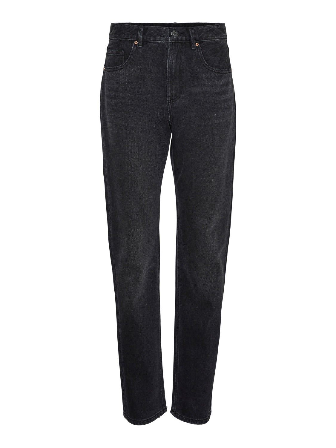 VMHAILEY Hohe Taille Gerade geschnitten Jeans