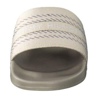 Tommy Hilfiger Tommy Webbing Slide in beige