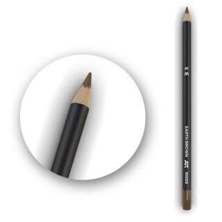Watercolor Pencil Earth Brown (1)
