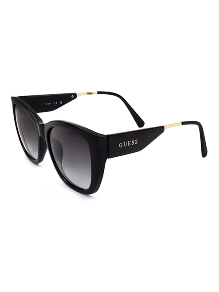 Guess Damen-Sonnenbrille in Schwarz günstig kaufen 54