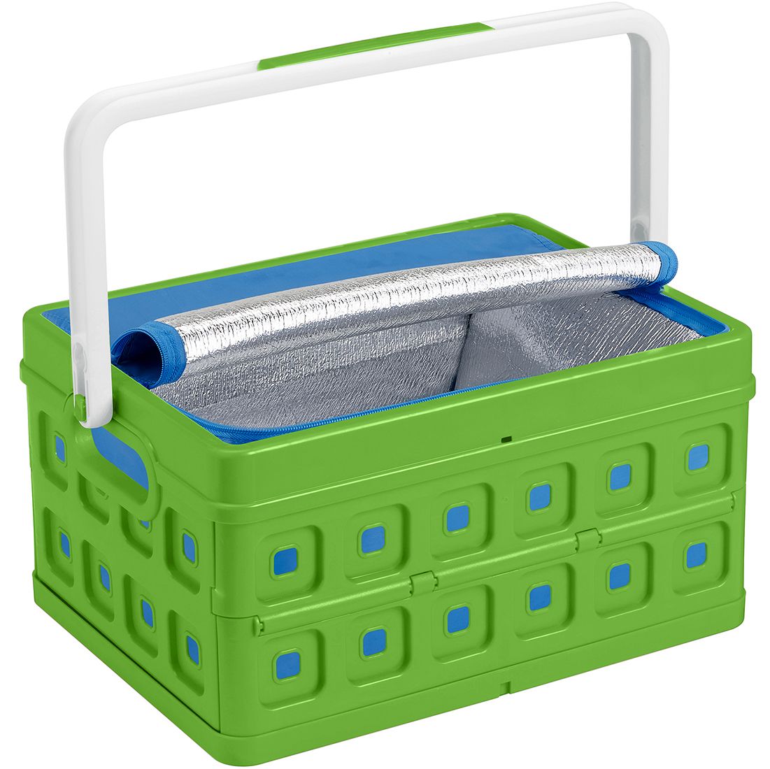 Sunware Square 24 Liter Klappbox mit Griff und Kühltasche