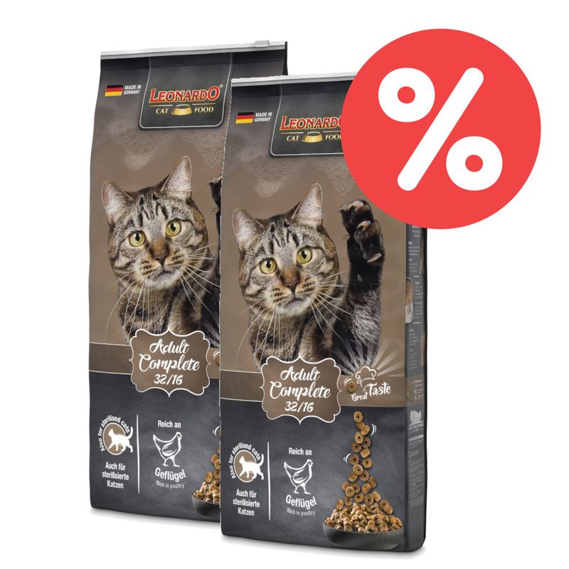 Sparpaket Leonardo 2 x 7,5 kg / 15 kg zu TOP-Preisen | bitiba.de
