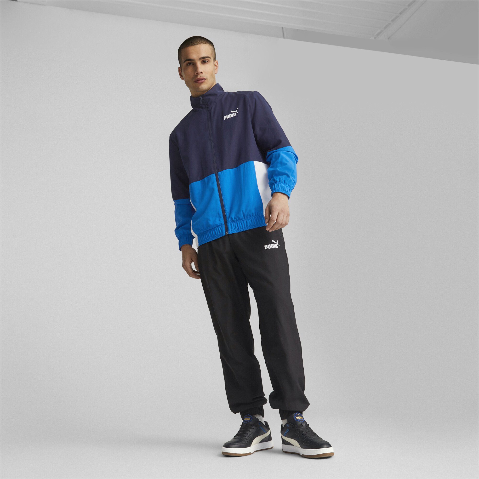 PUMA Trainingsanzug Gewebter Trainingsanzug Herren