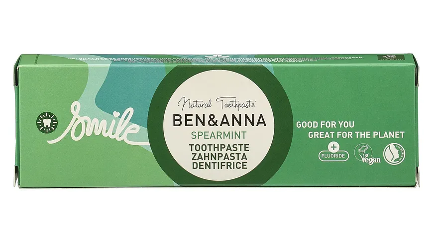 BEN&ANNA Zahnpasta Alutube Spearmint 75 ml