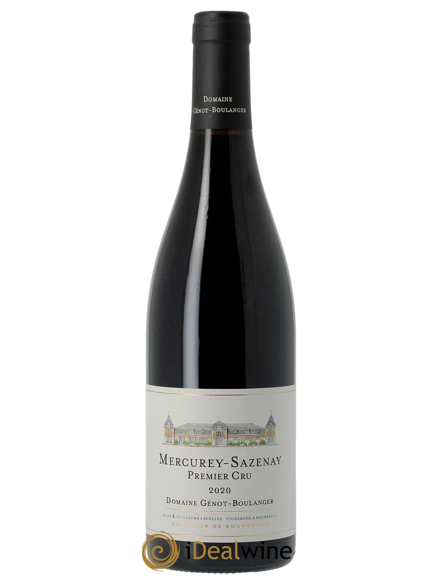 Mercurey 1er Cru En Sazenay Génot-Boulanger (Domaine)  2020 - Lot de 1 Bouteille
