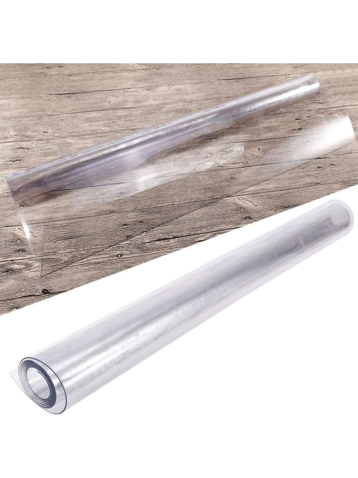 COFI 1453 Tischfolie 1,7mm Tischdecke Tischschutz PVC klar abwaschbar in Transparent günstig kaufen