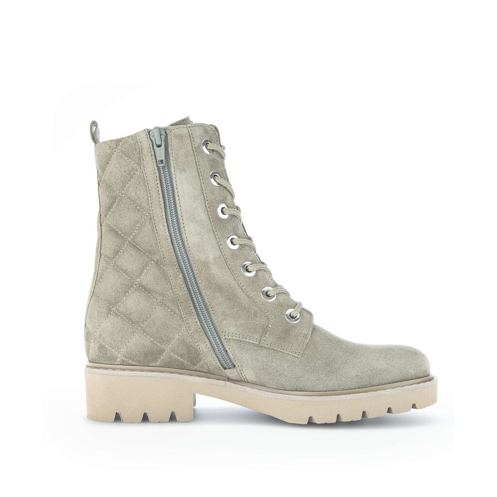 Gabor comfort Schnürstiefelette grün