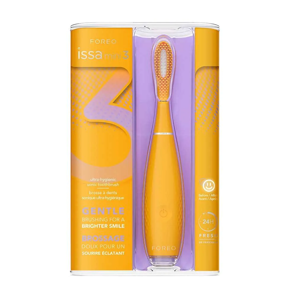 Foreo Issa Mini 3 sonisk tandbørste, Mango Tango