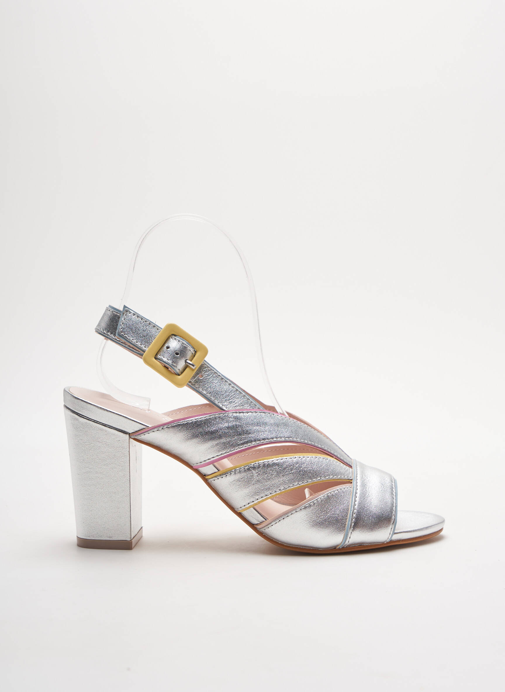 Cosmoparis Sandales Nu Pieds Femme couleur gris