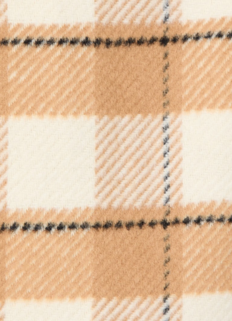 Kurtka Levi's z mieszanki wełny w kratę