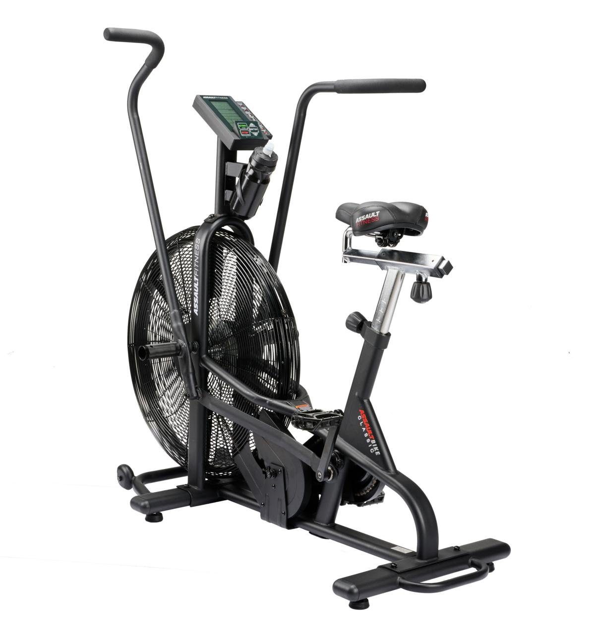 Assault Fitness Ergometer AssaultBike Classic Modell 2022 mit Getränkehalter, das originale Assault Bike