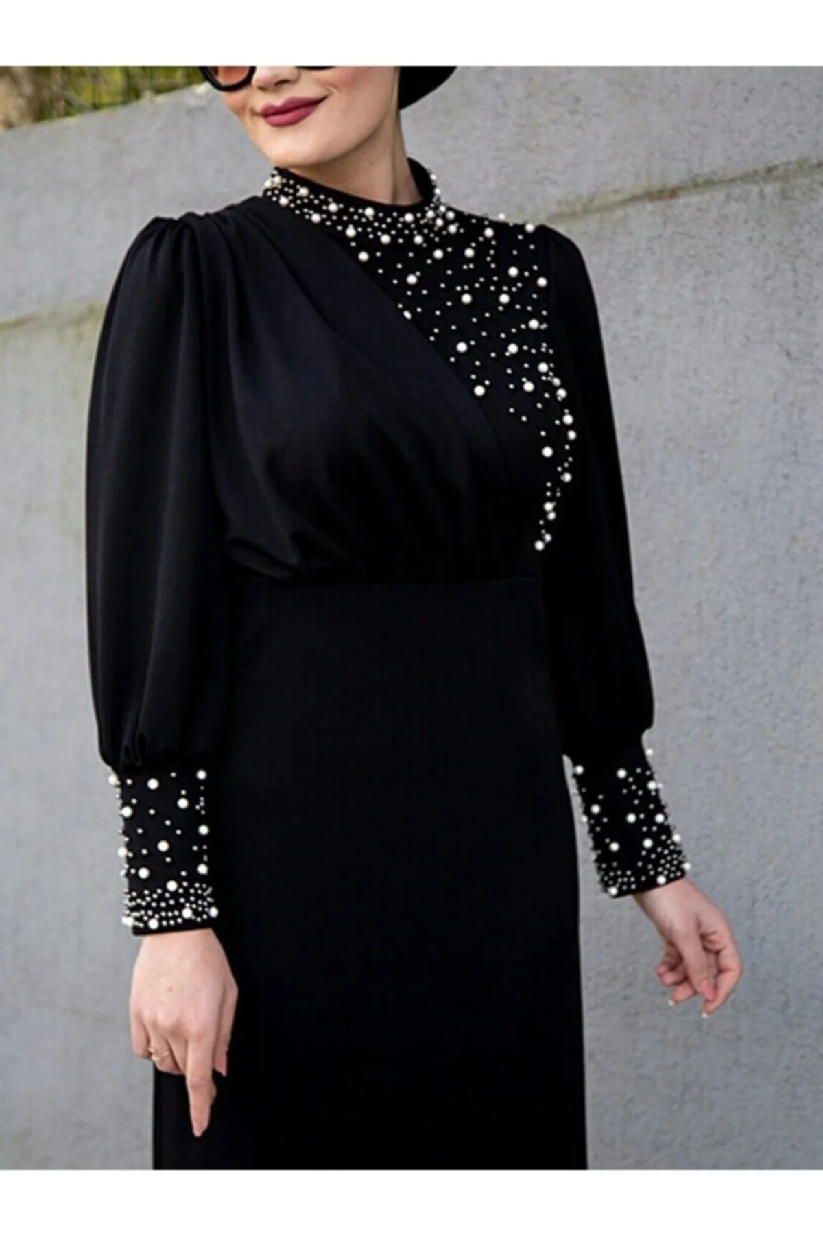 VOLT CLOTHİNG  Kleid für besondere Anlässe mit Perlendetail