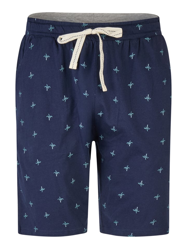 Phil & Co. Berlin  Pyjama Shorty in grün-marine günstig kaufen