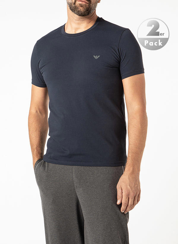 EMPORIO ARMANI, T-Shirts, Baumwolle, marine