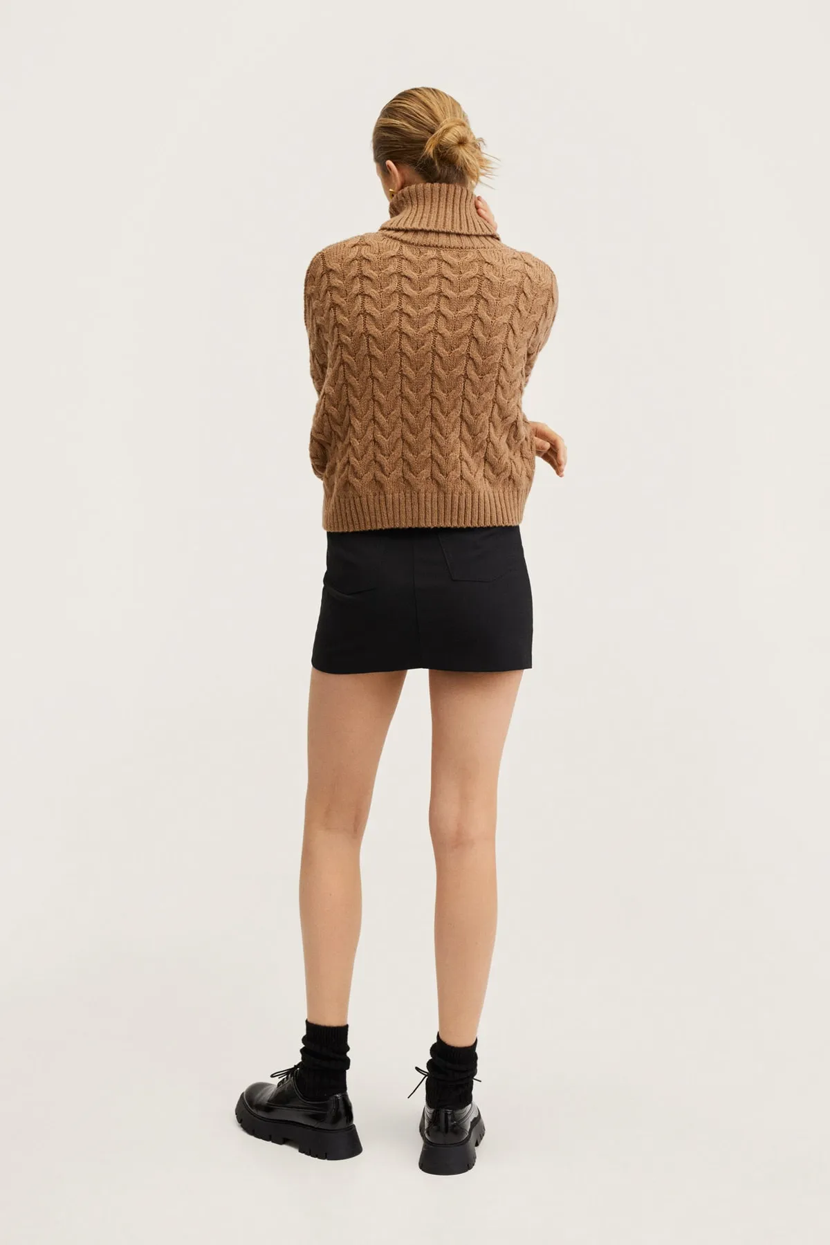 MANGO  Pullover - Braun - Regular Fit