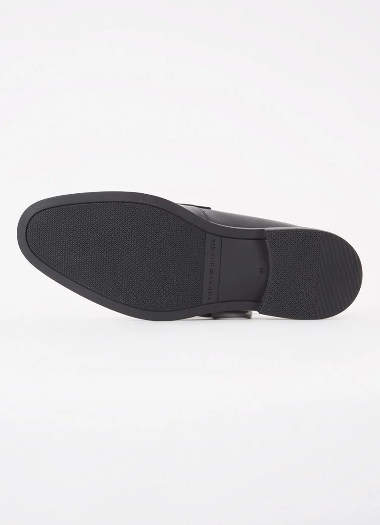 Mocasini din piele Tommy Hilfiger Core