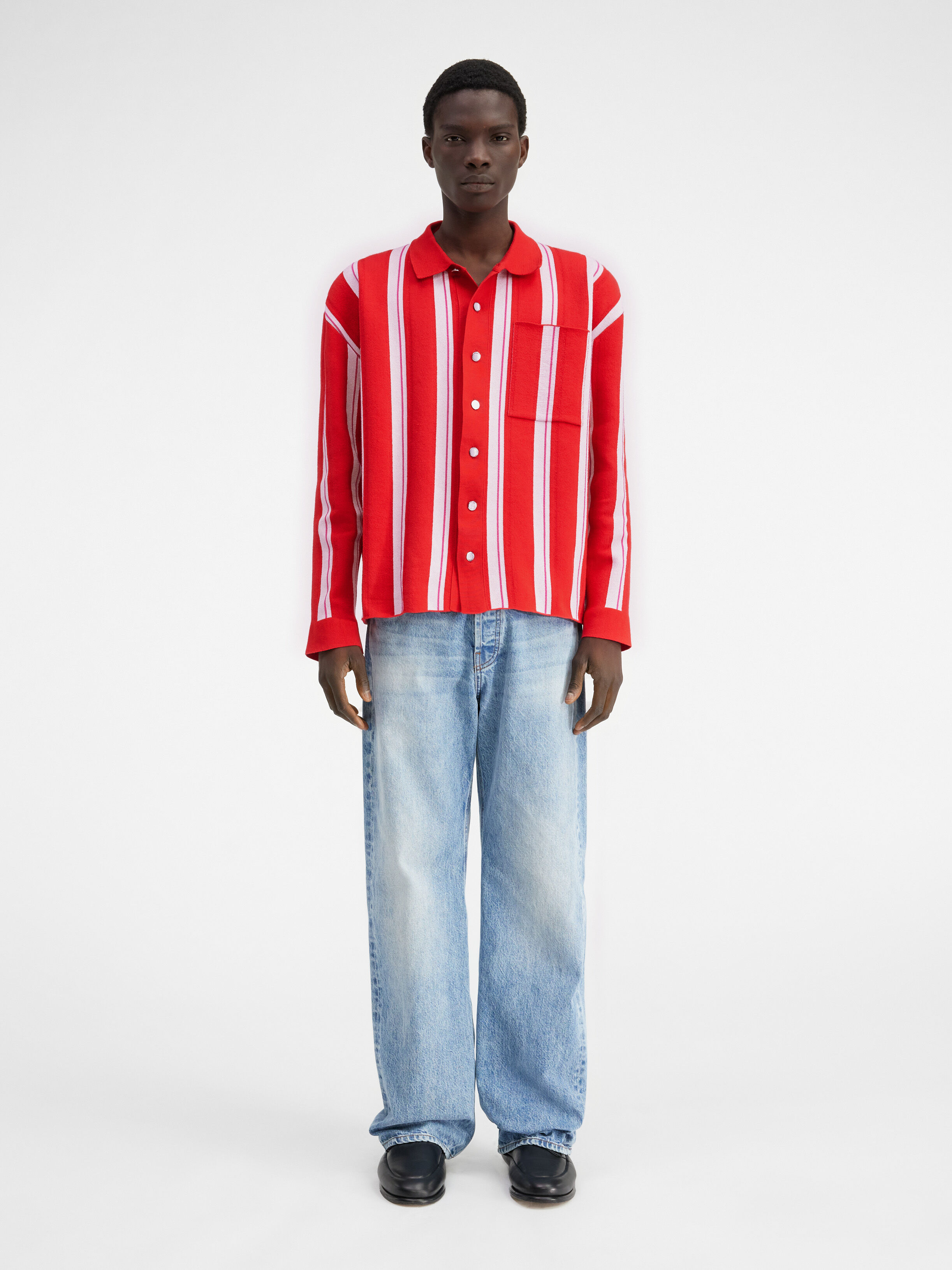 La chemise maille Polo