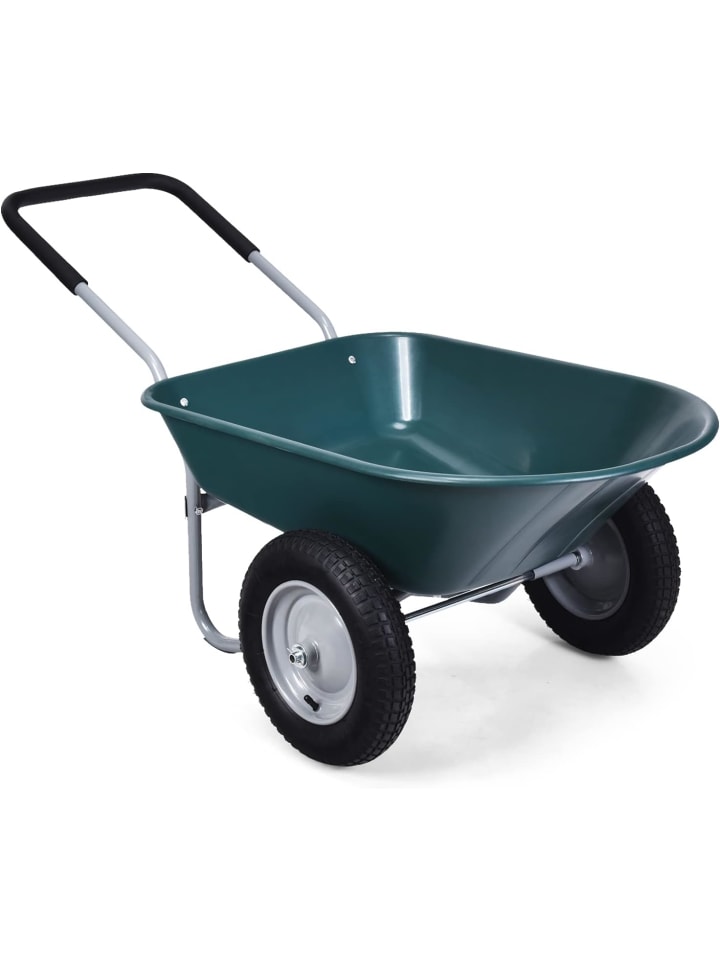 COSTWAY Garten Schubkarre in Grün günstig kaufen onesize