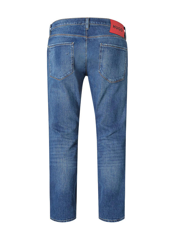 HUGO, Jeans 734, Extra Slim Fit, Baumwoll-Stretch, blau