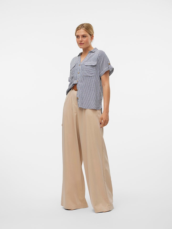 Vero Moda Bluse in Dunkelblau günstig kaufen
