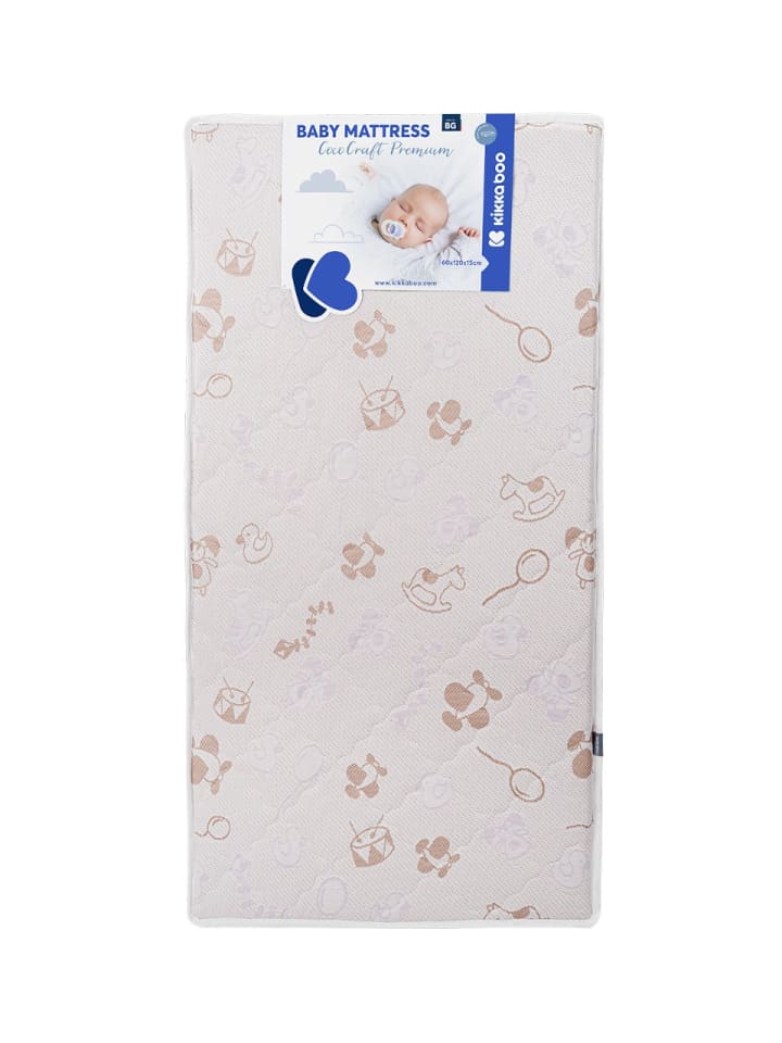 Kikkaboo Babybett-Matratze CocoCraft in rosa günstig kaufen 60x120 cm