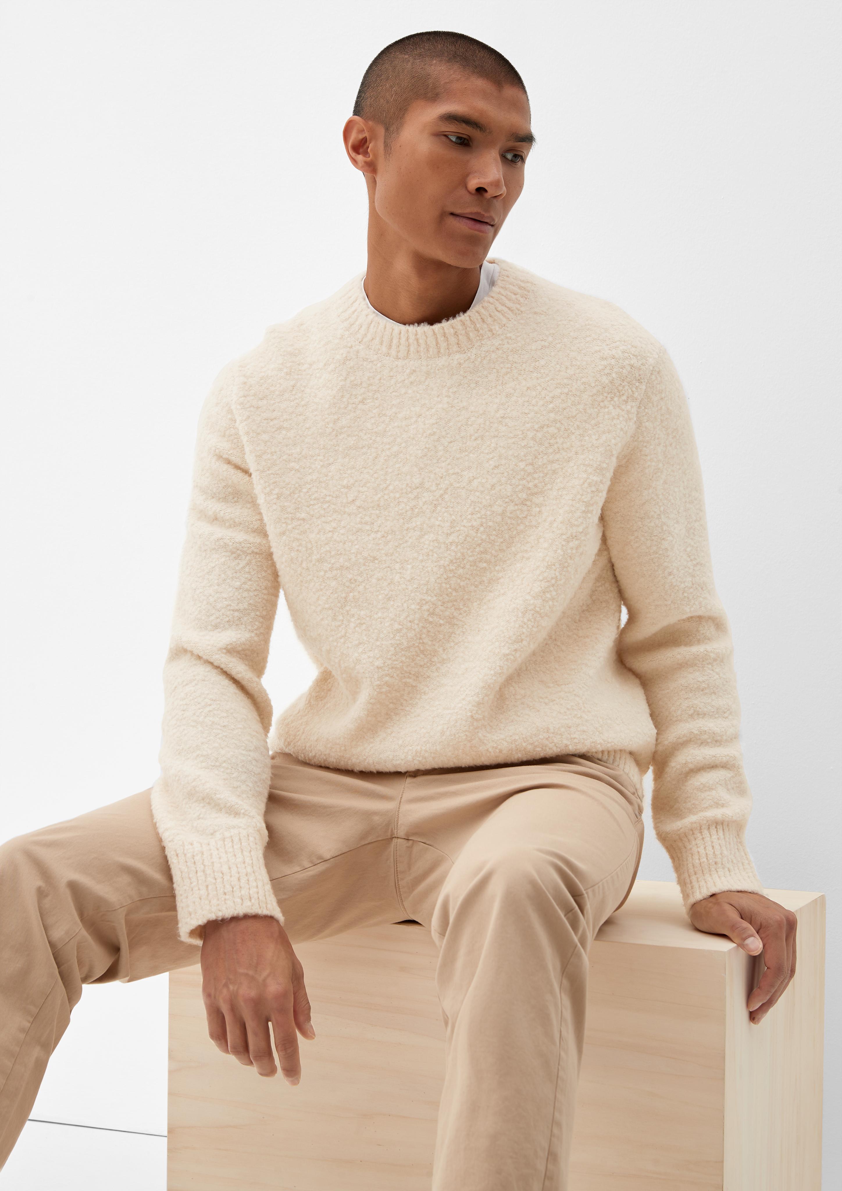 Wollmix-Pulli aus Bouclé  2118069-8105