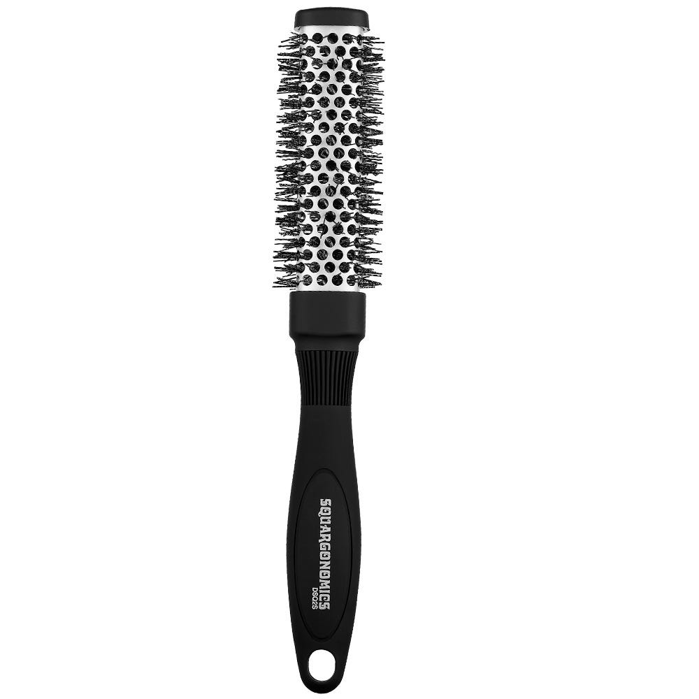 Denman Squargonomics Silber DSQ2S 25 mm