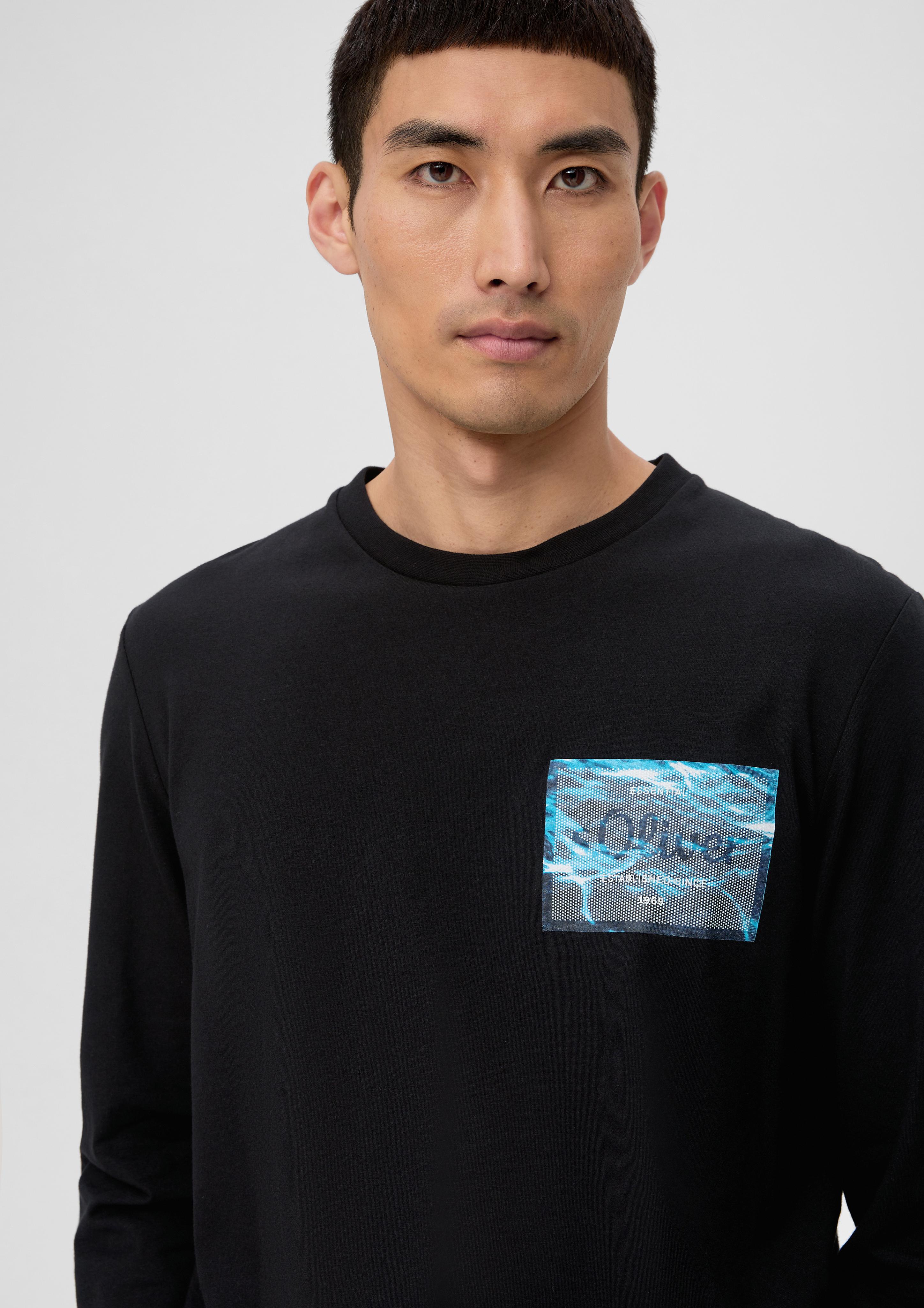 Longsleeve aus Baumwollstretch  2135693-99D1